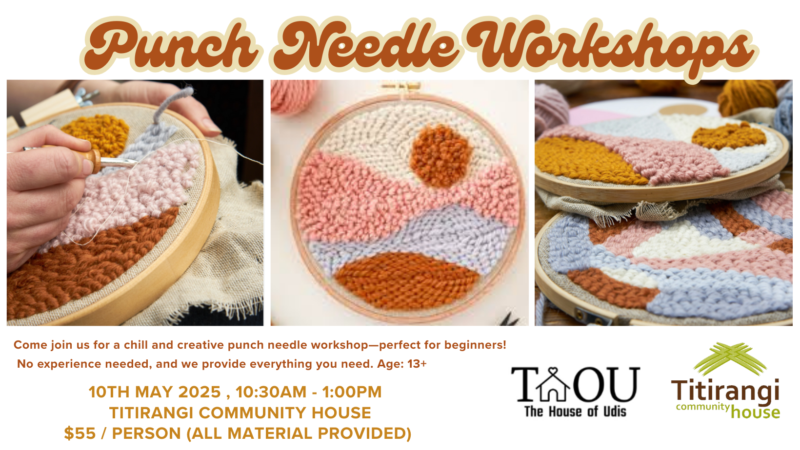 Punch Needle Workshop,